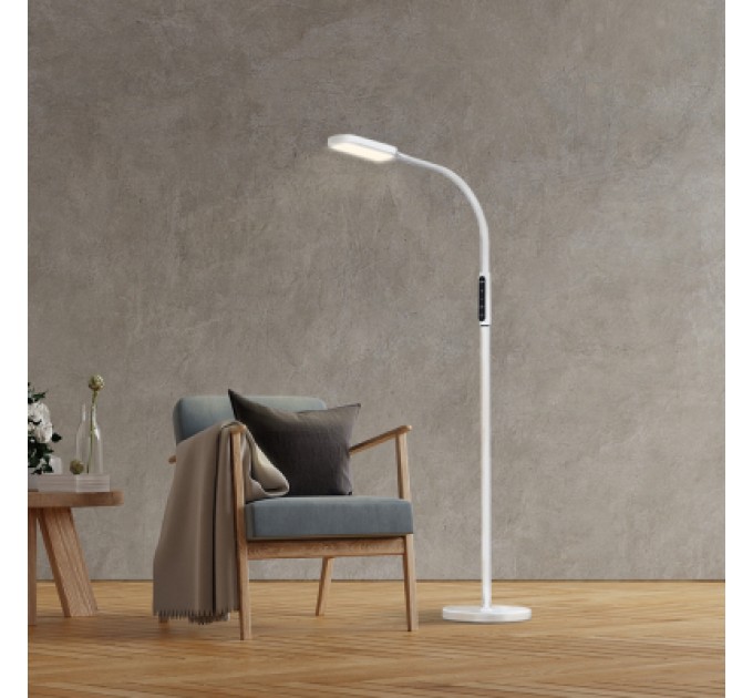 Videx Торшер Videx LED торшер підлоговий білий14W 3000-5500K 220V (VL-TF07W)