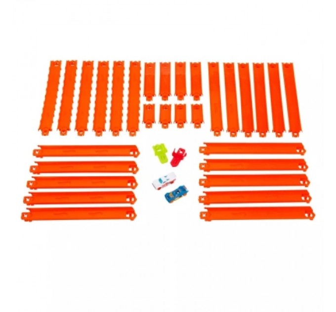 Hot Wheels Автотрек Hot Wheels Track creator Доріжки для треку з 2 машинками (JDW42)