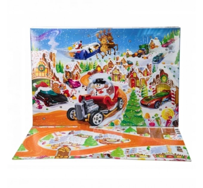 Hot Wheels Ігровий набір Hot Wheels Адвент-календар 2025 (JCB47)