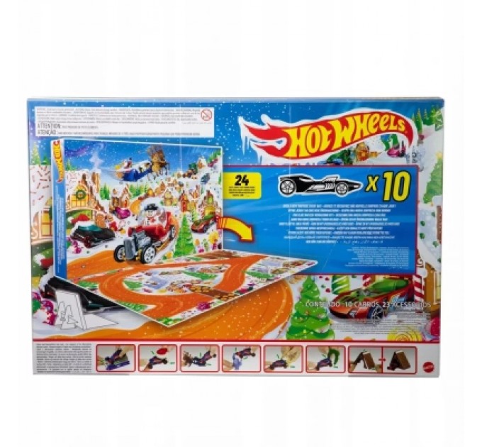 Hot Wheels Ігровий набір Hot Wheels Адвент-календар 2025 (JCB47)