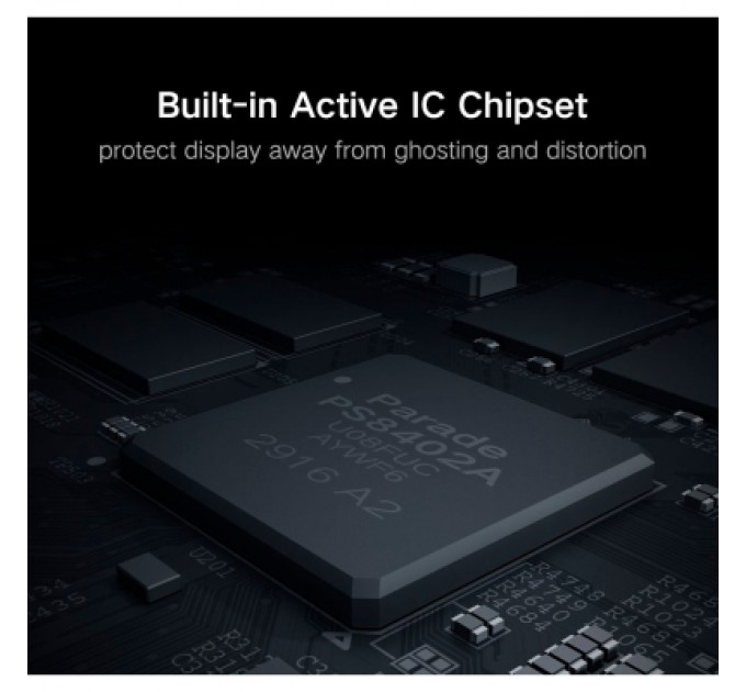 Ugreen Кабель мультимедійний miniDisplayPort M to HDMI M 1.5m MD101 4K black Ugreen (20848)