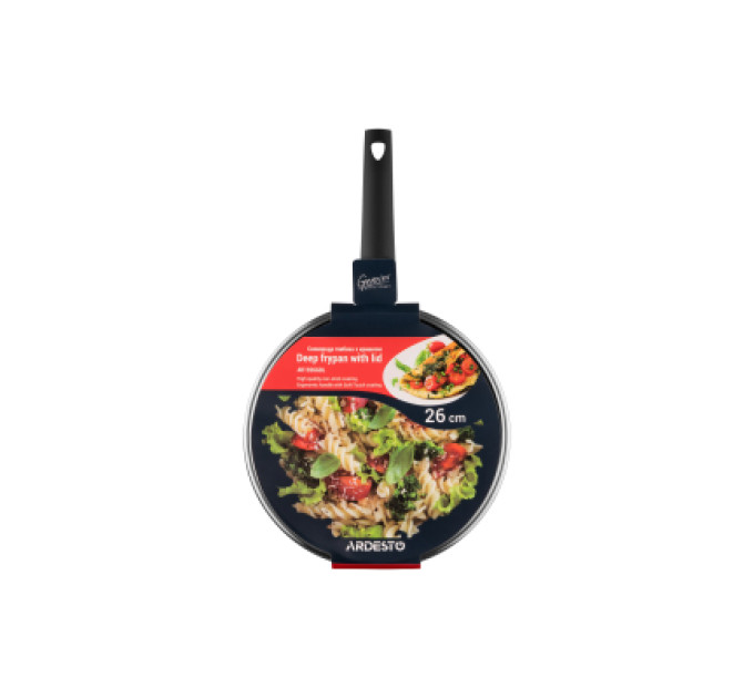 Ardesto Сковорода Ardesto Gemini Gourmet Viareggio Cover Grey 26 см (AR1926GDL)