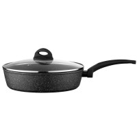 Сковорода Ardesto Gemini Gourmet Viareggio Cover Grey 28 см (AR1928GDL)