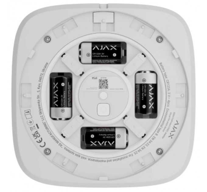 Ajax Сирена Ajax EN54 FireProtect (VAD) white