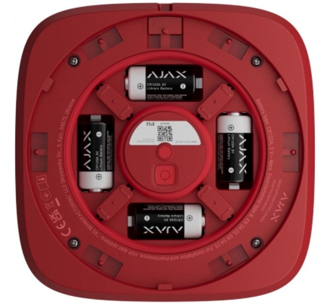 Ajax Сирена Ajax EN54 FireProtect VAD red