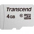 Transcend Карта пам'яті Transcend 4GB microSD class 10 (TS4GUSD300S)