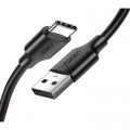 Ugreen Дата кабель USB 2.0 AM to USB-C 0.25m 3A US287 black Ugreen (60114)