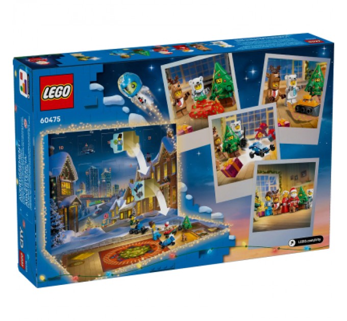 LEGO Конструктор LEGO City Різдвяний календар 2025 (60475)
