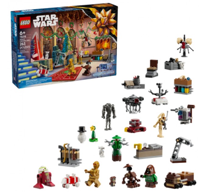 LEGO Конструктор LEGO Star Wars Адвент календар 2025 (75418)