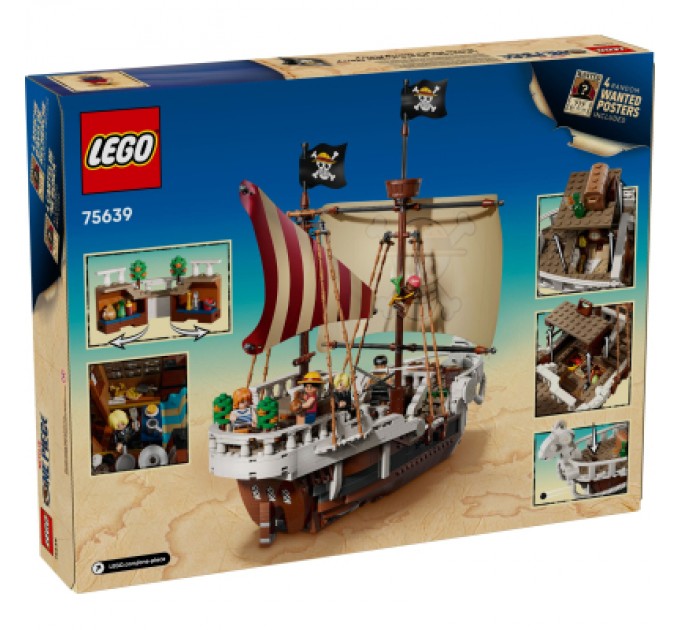 LEGO Конструктор LEGO One Piece Піратський корабель «Всюдихідний Меррі» (75639-)