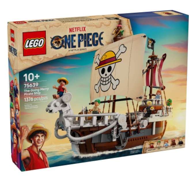 LEGO Конструктор LEGO One Piece Піратський корабель «Всюдихідний Меррі» (75639-)