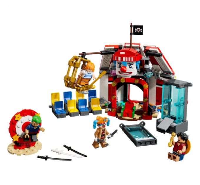 LEGO Конструктор LEGO One Piece Цирковий намет клоуна Баґґі (75637-)