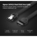 Ugreen Кабель для передачі даних SATA 3 Data Cable 0.5m US217 Black Ugreen (30796)