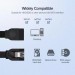 Ugreen Кабель для передачі даних SATA 3 Data Cable 0.5m US217 Black Ugreen (30796)