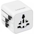 Canyon Перехідник Canyon Travel Adapter OnTour One EU/UK/US/AUS White (CNS-TA1005W)