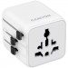 Canyon Перехідник Canyon Travel Adapter OnTour One EU/UK/US/AUS White (CNS-TA1005W)