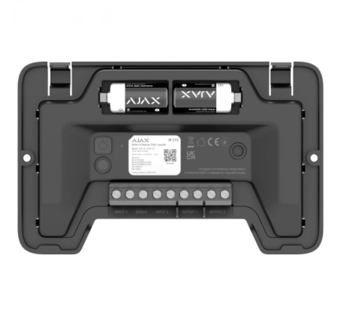 Ajax Модуль управління розумним будинком Ajax EN54 I/O Module (2X2) black