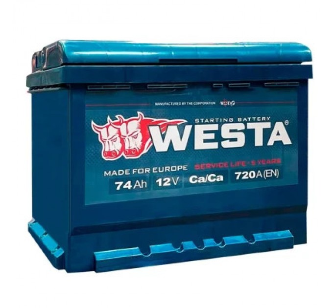 Westa Акумулятор автомобільний Westa 6CT-74 А (0)