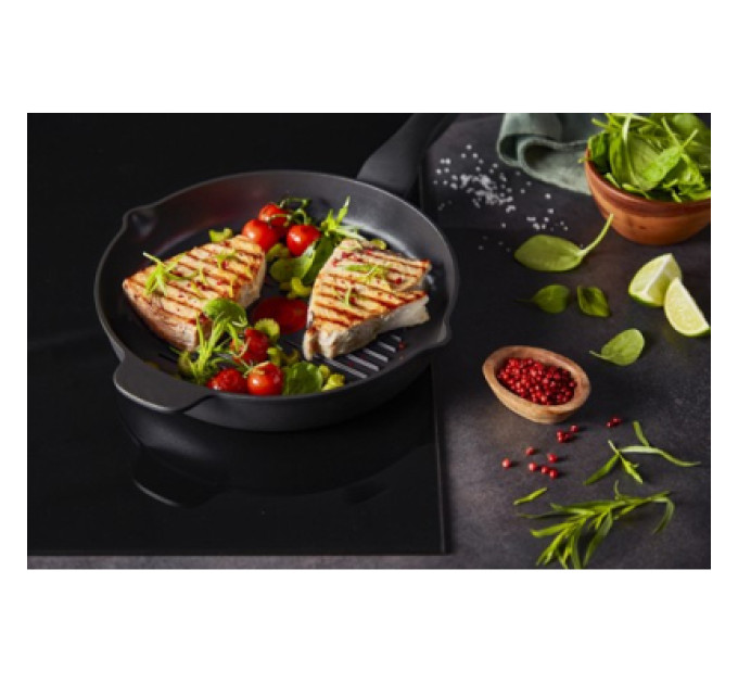 Tefal Сковорода Tefal Grill Unlimited Thermo-Spot 26 см (E2294074)