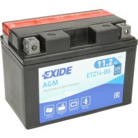 Акумулятор автомобільний EXIDE AGM 11,2Ah (+/-) (205EN) (ETZ14-BS)