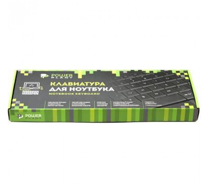 Клавіатура ноутбука PowerPlant Lenovo G570, G575 черный, черный фрейм (KB311774)