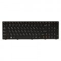Клавіатура ноутбука PowerPlant Lenovo G570, G575 черный, черный фрейм (KB311774)