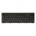 Клавіатура ноутбука PowerPlant Lenovo G580, N580 черный, черный фрейм (KB311071)