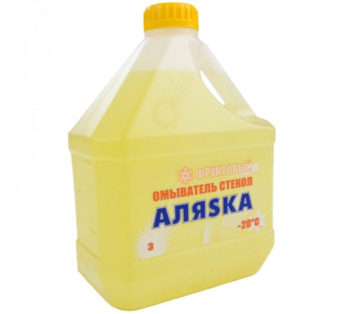 Аляsка Омивач автомобільний Аляsка -20С Фруктовий 3л (5364)