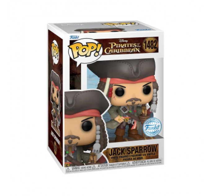 Funko Pop Фігурка Funko Pop серії Пірати карибського моря - Джек Горобець (81940)