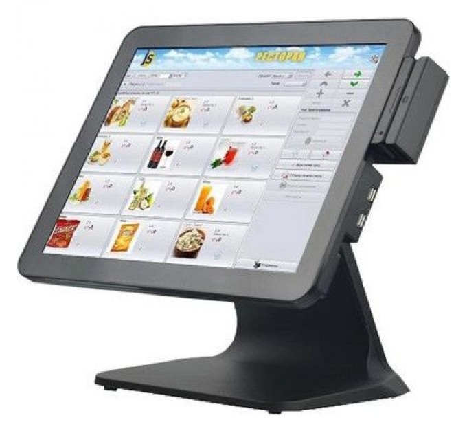 Detaik POS-термінал Detaik Celeron J6142/8Gb/SSD128Gb/6xUSB/3xRS232/1920*1080/1027*768 (AIO1568-J6412/S15.6)