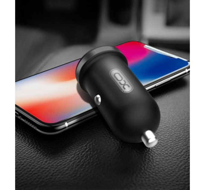 XO Зарядний пристрій XO CC18 2.1A/2 USB Black (XO-CC18-BK)