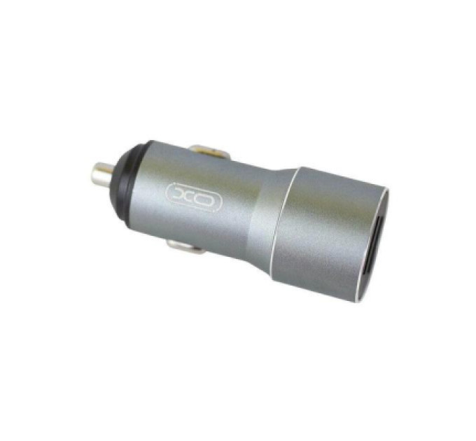 XO Зарядний пристрій XO TZ09 2.4A/2 USB + cable microUSB Grey (XO-TZ09M-GR)