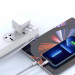 XO Зарядний пристрій XO QC 3.0 L102 35W/2 USB-C + cable Lightning NB113 White (XO-L102i-WH)