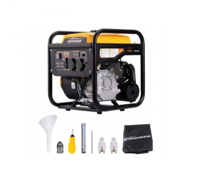 maXpeedingRODS Генератор maXpeedingRODS MXR4500i (3,5 kW), 220V, 50Hz, 7.5л, ручний запуск (mxr4500i)