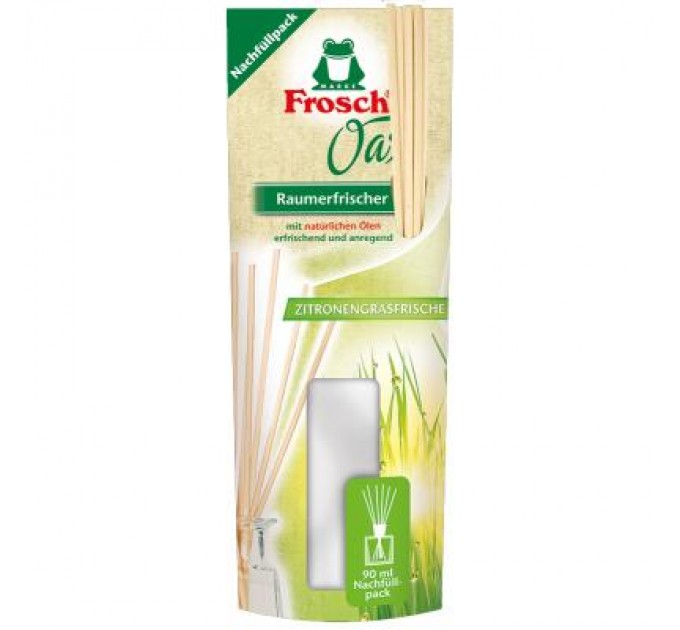 Frosch Аромадифузор Frosch Оазис Лемонграс 90 мл (запаска) (4001499116896)