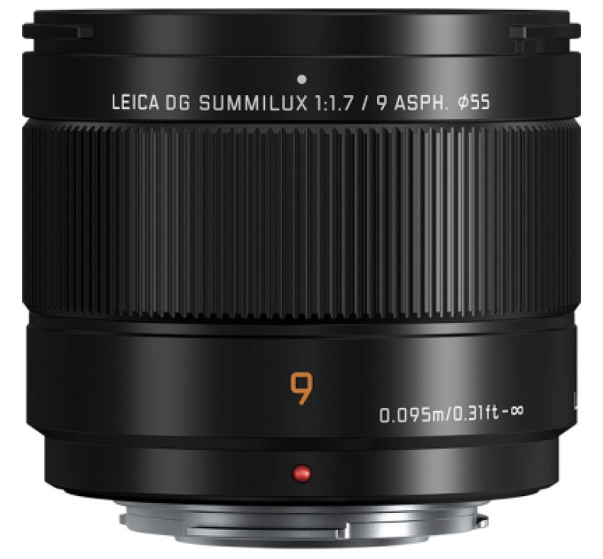 Panasonic Об'єктив Panasonic Micro 4/3 Lens 9mm F/1.7 ASPH (H-X09ME)
