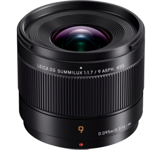 Panasonic Об'єктив Panasonic Micro 4/3 Lens 9mm F/1.7 ASPH (H-X09ME)