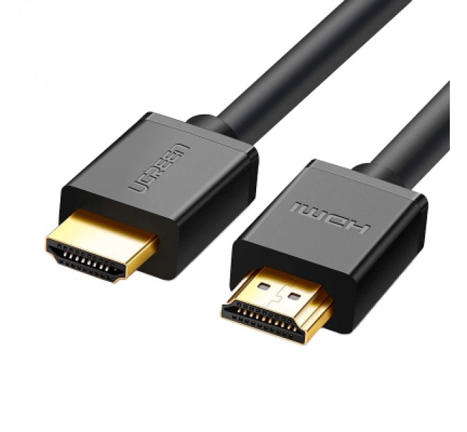 Ugreen Кабель мультимедійний HDMI M to HDMI M 10.0m HD104 black Ugreen (10110)
