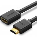 Ugreen Кабель мультимедійний HDMI M to HDMI F 0.5m HD107 black Ugreen (10140)