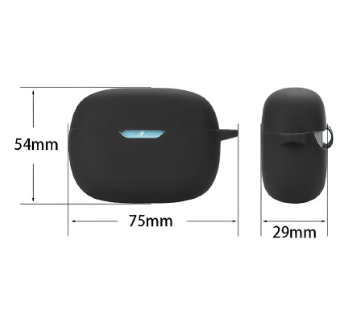 BeCover Чохол для навушників BeCover Silicon для JBL Wave Beam TWS Black (710189)