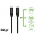 Belkin Дата кабель USB-C to USB-C 0.8m USB4 40Gbps 100W Black Belkin (INZ001BT0.8MBK)