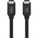 Belkin Дата кабель USB-C to USB-C 0.8m USB4 40Gbps 100W Black Belkin (INZ001BT0.8MBK)