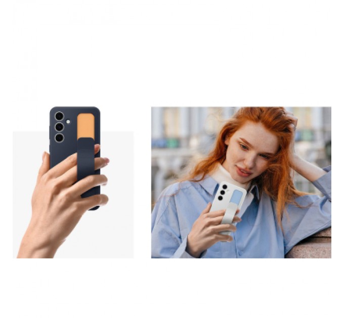 Samsung Чохол до мобільного телефона Samsung Galaxy S24 FE (S721) Standing Grip Case grey (EF-GS721CJEGWW)