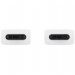 Samsung Кабель Samsung USB Type-C - USB Type-C (M/M), 1 м, White (EP-DA705BWRGRU) OEM
