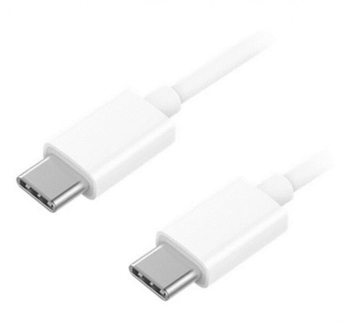 Samsung Кабель Samsung USB Type-C - USB Type-C (M/M), 1 м, White (EP-DA705BWRGRU) OEM