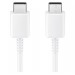 Samsung Кабель Samsung USB Type-C - USB Type-C (M/M), 1 м, White (EP-DA705BWRGRU) OEM