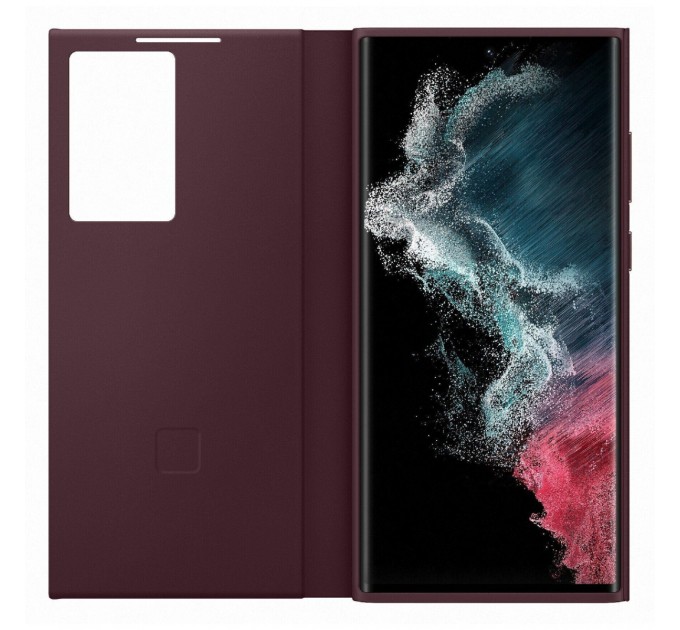Samsung Чохол-книжка Samsung Smart Clear View Cover для Samsung Galaxy S22 Ultra SM-S908 Burgundy (EF-ZS908CEEGRU)