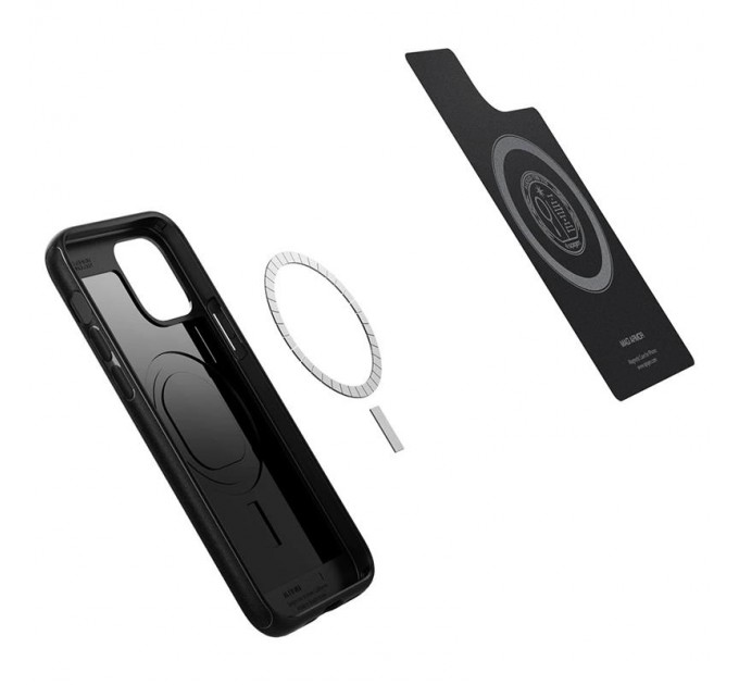 Spigen Чохол-накладка Spigen Mag Armor для Apple iPhone 12 Mini Black (ACS01866)