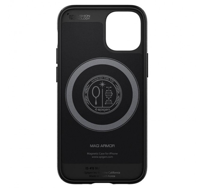 Spigen Чохол-накладка Spigen Mag Armor для Apple iPhone 12 Mini Black (ACS01866)
