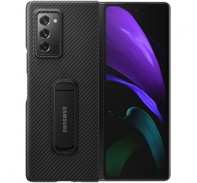 Samsung Чохол-накладка Samsung Aramid Cover для Samsung Galaxy Fold 2 SM-F916 Black (EF-XF916SBEGRU)